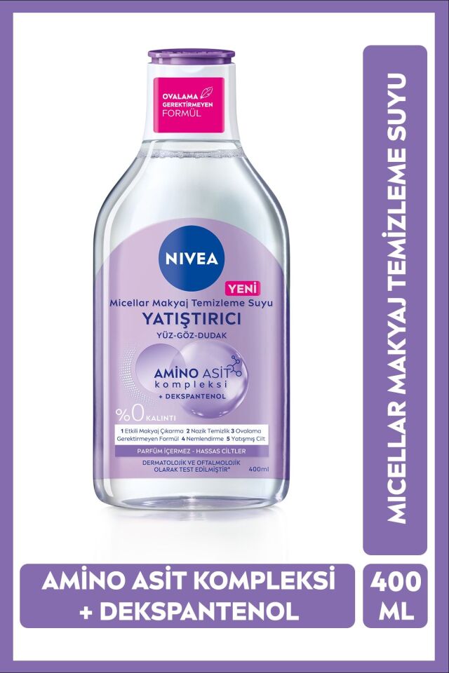 NIVEA BB MAKYAJ TEMİZLEME SUYU HASSAS 400 ML