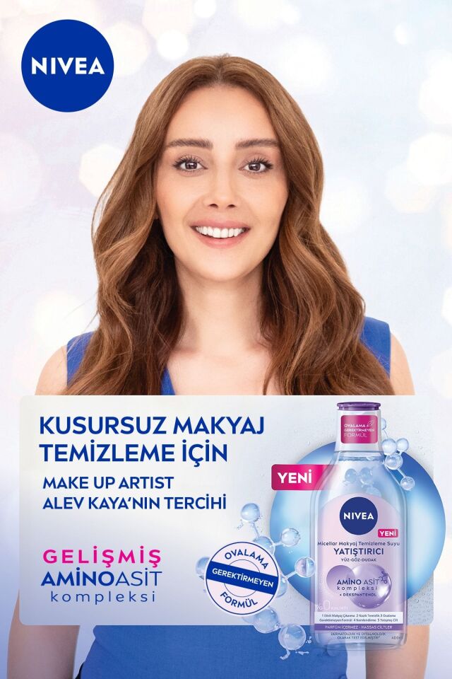 NIVEA BB MAKYAJ TEMİZLEME SUYU HASSAS 400 ML