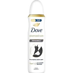 DOVE ADVANCED CARE INVISIBLE DEODORANT 150 ML